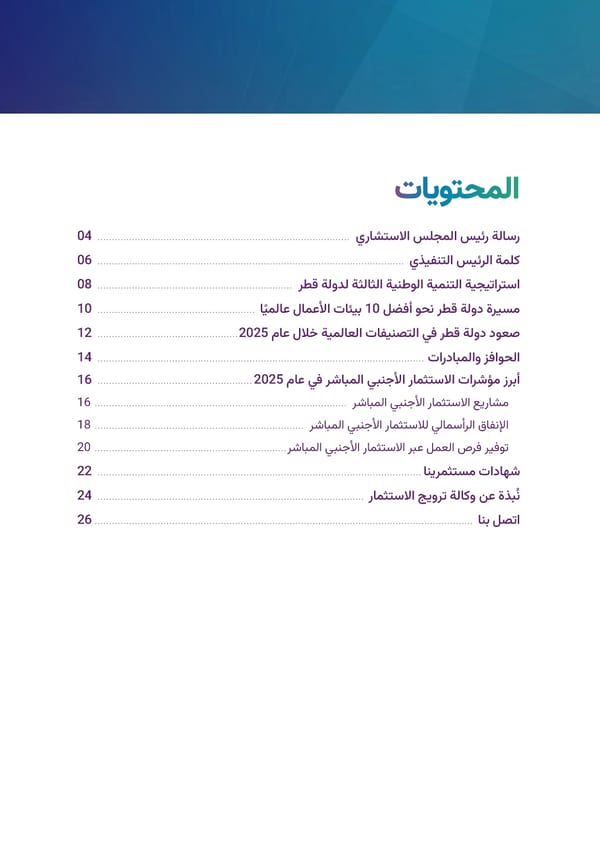 Invest Qatar 2025 Annual Report [AR] - Page 24