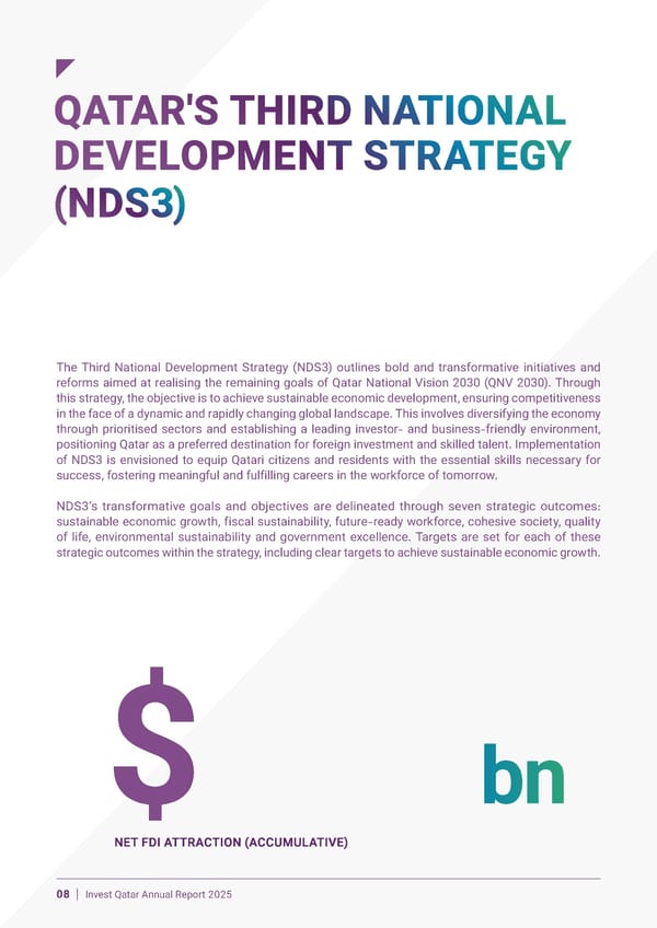 Invest Qatar 2025 Annual Report [EN] - Page 8